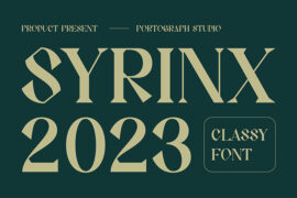 SYRINX Font