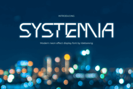 SYSTEMIA Font