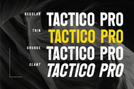 Tactico Pro Font