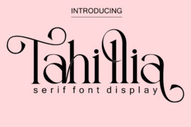 Tahillia Font