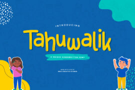 Tahuwalik Font