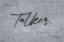 Talker Font