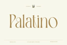 TBJ Palatino Mini Edition Font