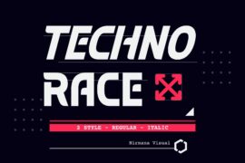 Techno Race Font