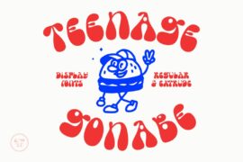 Teenage Gonabe Demo Font