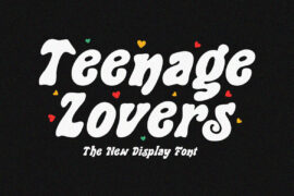 Teenage Lovers Font