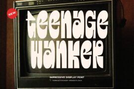 Teenage Wanker Font