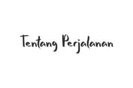 Tentang P Demo Font