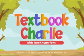 Textbook-Charlie Font