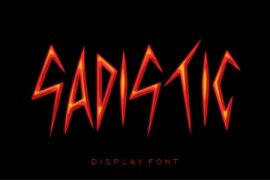 TF Sadistic Font