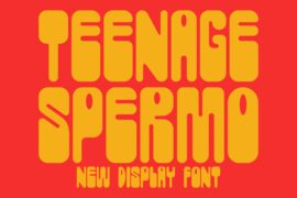 TF Spermo Demo Font