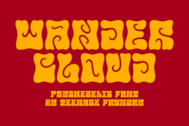 TF Wander Cloud DEMO Font