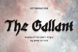 The Gallant Personal Font