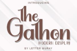 The Gathon Font