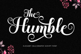The Humble Script Font