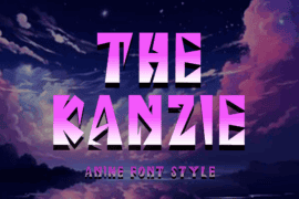 The Kanzie Font