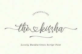 The Kissha Font