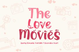 The Love Movies Font
