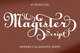 The Magister Script Font
