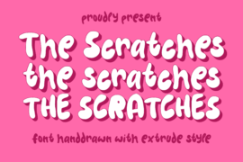 The Scratches Font
