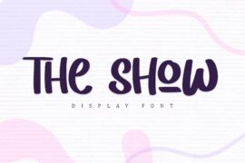 The Show – Personal Use Font