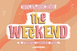the Weekend Font