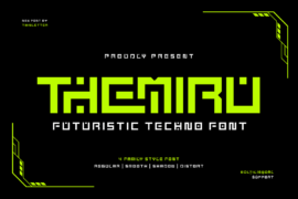 THEMIRU Trial Font