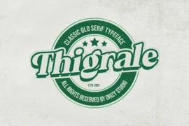 Thigrale Font