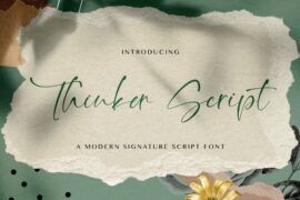 Thinker Script Font