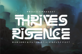 THRIVES RISENCE DEMO Font