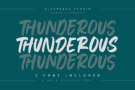 Thunderous Font Family