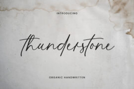 Thunderstone Font
