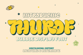 THUROF Trial Font