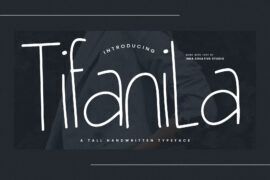 Tifanila Personal Use Font
