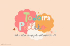 Todorra Pellito Font Family