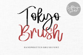 Tokyo Brush – Personal Use Font