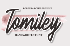 Tomiley Font