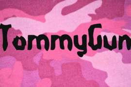 TommyGun Font