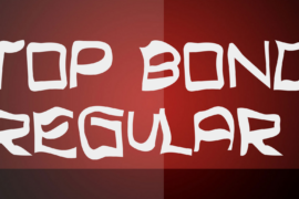 Top Bond Font