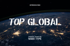 Top Global Demo Font Family