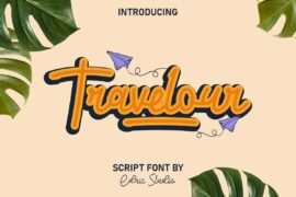 Travelour Demo Font