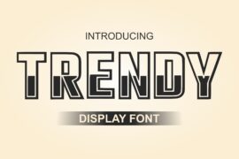 Trendy Font