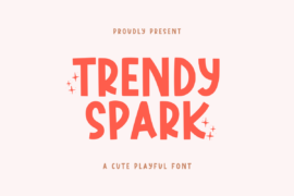 Trendy Spark Font