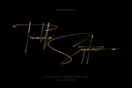 Trimaulidha Signature Font