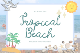 Tropical Beach Font