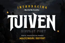 TUIVEN Trial Font