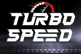 Turbo Speed Demo Font