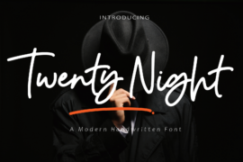 Twenty Night Font
