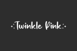 Twinkle Pink Demo Font