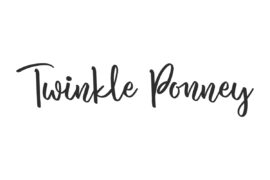 Twinkle Ponney Demo Font